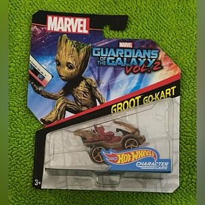 HOT WHEELS-MARVEL:GUARDIANS OF THE GALAXY:VOLUME 2:GROOT GO-KART.